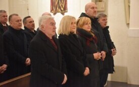 Samorządowcy ze Świętokrzyskiego u biskupa kieleckiego. 4