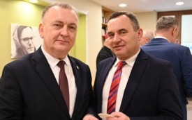 Samorządowcy ze Świętokrzyskiego u biskupa kieleckiego. 11