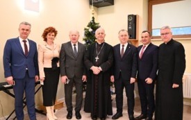 Samorządowcy ze Świętokrzyskiego u biskupa kieleckiego. 16