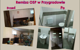 Remiza w Przygradowie zostanie przebudowana i zmodernizowana. 3
