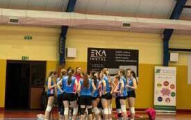 1/8 Mistrzostw Polski Juniorek Młodszych z udziałem naszych wicemistrzyń regionu UKS Victoria. 1