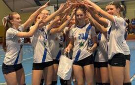 1/8 Mistrzostw Polski Juniorek Młodszych z udziałem naszych wicemistrzyń regionu UKS Victoria. 3