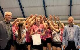 1/8 Mistrzostw Polski Juniorek Młodszych z udziałem naszych wicemistrzyń regionu UKS Victoria. 10