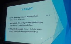 Gala XIV edycji Konkursu Poetyckiego im. Łukasza Uniejewskiego. 35