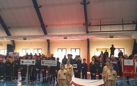  II Wojew&oacute;dzkie Halowe Młodzieżowe Zawody Sportowo-Pożarnicze we Włoszczowie. 12