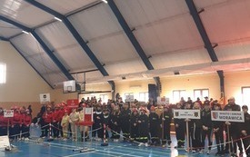  II Wojew&oacute;dzkie Halowe Młodzieżowe Zawody Sportowo-Pożarnicze we Włoszczowie. 48
