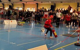  II Wojew&oacute;dzkie Halowe Młodzieżowe Zawody Sportowo-Pożarnicze we Włoszczowie. 56