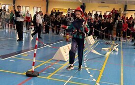  II Wojew&oacute;dzkie Halowe Młodzieżowe Zawody Sportowo-Pożarnicze we Włoszczowie. 60