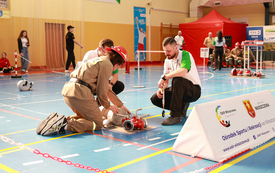 II Wojew&oacute;dzkie Halowe Młodzieżowe Zawody Sportowo-Pożarnicze we Włoszczowie. 64