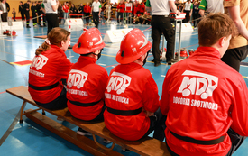  II Wojew&oacute;dzkie Halowe Młodzieżowe Zawody Sportowo-Pożarnicze we Włoszczowie. 75