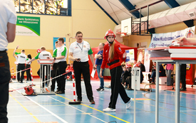  II Wojew&oacute;dzkie Halowe Młodzieżowe Zawody Sportowo-Pożarnicze we Włoszczowie. 93