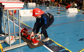  II Wojew&oacute;dzkie Halowe Młodzieżowe Zawody Sportowo-Pożarnicze we Włoszczowie. 101