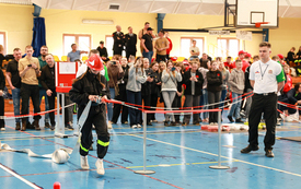  II Wojew&oacute;dzkie Halowe Młodzieżowe Zawody Sportowo-Pożarnicze we Włoszczowie. 128