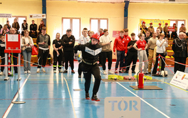  II Wojew&oacute;dzkie Halowe Młodzieżowe Zawody Sportowo-Pożarnicze we Włoszczowie. 129