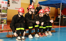  II Wojew&oacute;dzkie Halowe Młodzieżowe Zawody Sportowo-Pożarnicze we Włoszczowie. 131