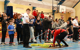  II Wojew&oacute;dzkie Halowe Młodzieżowe Zawody Sportowo-Pożarnicze we Włoszczowie. 138