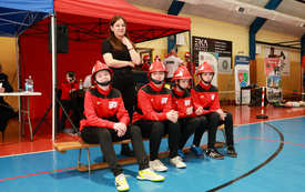  II Wojew&oacute;dzkie Halowe Młodzieżowe Zawody Sportowo-Pożarnicze we Włoszczowie. 164