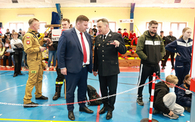  II Wojew&oacute;dzkie Halowe Młodzieżowe Zawody Sportowo-Pożarnicze we Włoszczowie. 172