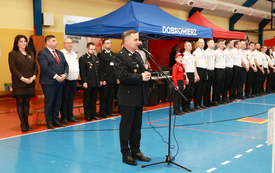  II Wojew&oacute;dzkie Halowe Młodzieżowe Zawody Sportowo-Pożarnicze we Włoszczowie. 238