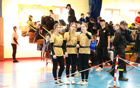  II Wojew&oacute;dzkie Halowe Młodzieżowe Zawody Sportowo-Pożarnicze we Włoszczowie. 320