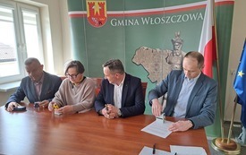 Podpisanie umowy z ROD. 7