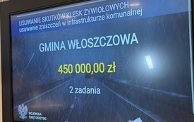 wsparcie, potocznie zwane &bdquo;powodzi&oacute;wkami&rdquo;, po raz kolejny trafia do gminy Włoszczowa. 1