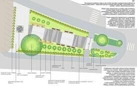 Wizualizacja pomnika i skweru, na kt&oacute;rym stanie. 1