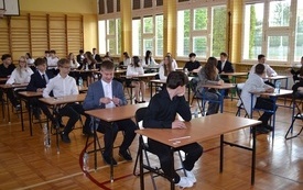 Egzamin &oacute;soklasisty w szkołach gminy Włoszczowa. 12