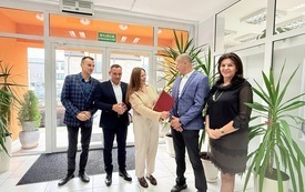 Wsparcie dla naszego mistrza. Europoseł Adam Jarubas funduje stypendium dla Łukasza Ciszka