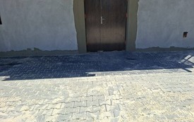 Remont remizy w Przygradowie. 1