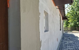Remont remizy w Przygradowie. 2