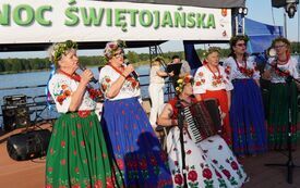 Noc Świętojańska nad zbiornikiem koło Włoszczowy. 20