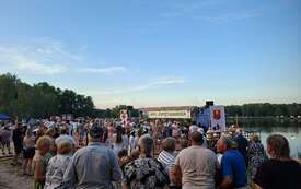 Noc Świętojańska nad zbiornikiem koło Włoszczowy. 30