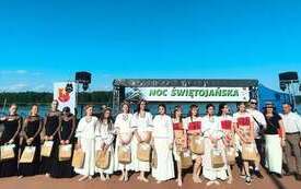Noc Świętojańska nad zbiornikiem koło Włoszczowy. 56