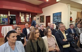 Podwieczorek z Europą&rdquo; &ndash; spotkanie zorganizowane przez Przedstawicielstwo Komisji Europejskiej w Polsce oraz Gminę Włoszczowa. 11