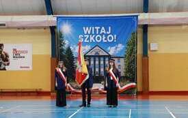 Rozpoczęcie roku w szkole nr 1 we Włoszczowie