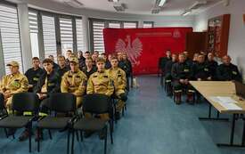 Rozpoczęło się szkolenie podstawowe dla strażak&oacute;w-ratownik&oacute;w OSP 1