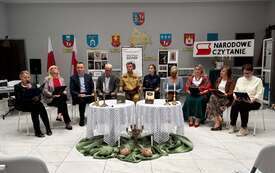 Narodowe Czytanie &bdquo;Dziad&oacute;w&rdquo; Adama Mickiewicza we Włoszczowie 1