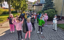 Sprzątanie Świata w Przedszkolu Samorządowym nr 2 2