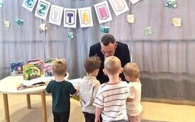Dzień Głośnego Czytania w Samorządowym Żłobku we Włoszczowie 10