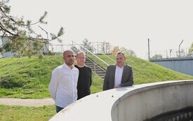 Nowy budynek gospodarczo-garażowy we Włoszczowskim Zakładzie Wodociąg&oacute;w i Kanalizacji 5