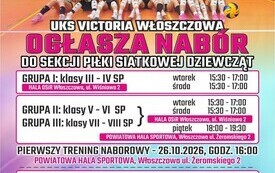 Zacznij swoją przygodę z siatk&oacute;wką! UKS Victoria Włoszczowa ogłasza nab&oacute;r 1