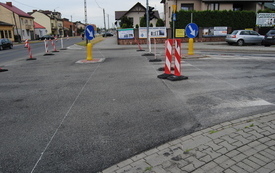 Dobiega końca remont skrzyżowania ulic Partyzant&oacute;w i 1 Maja w mieście. 7