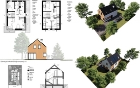 Gł&oacute;wny Urząd Nadzoru Budowlanego udostępnił pierwsze bezpłatne 22 projekty dom&oacute;w do 70 metr&oacute;w kwadratowych. 8