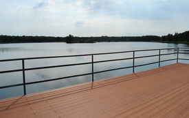 Remont molo na Klekocie juz na p&oacute;łmetku. 2