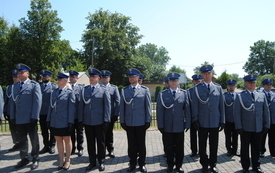 Przed pomnikiem Hetmana Stefana Czarnieckiego w jego rodzinnej miejscowości odbyły się uroczyste obchody z okazji zbliżającego się Święta Policji. 31