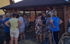 Mieszkańcy Łachowa już zaczęli przygotowania do gminnych dożynek. 2