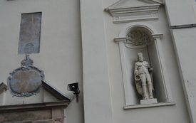 Rycerz patronuje parafii w Czarncy.