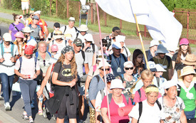 10 sierpnia Kielecka Piesza Pielgrzymka dotarła do Włoszczowy. 9