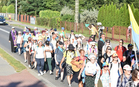 10 sierpnia Kielecka Piesza Pielgrzymka dotarła do Włoszczowy. 11